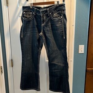 Vigoss Size 16 Medium Wash Jeans